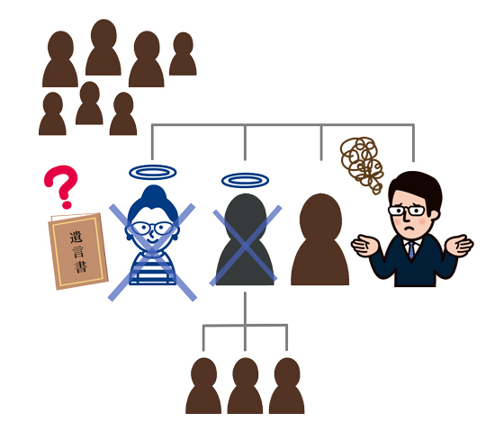 財産の記載が漏れているために他の相続人の協力が必要に…